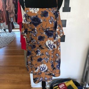 Layered spaghetti strap shirt